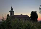 <ALT> Atrakcje Gminy Hażlach, Kościół Ewangelicko- Augsburski w Zamarskach
